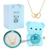 503.jpg Eternal Rose Bear - W/ Engraved Necklace