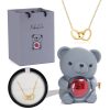 505.jpg Eternal Rose Bear - W/ Engraved Necklace