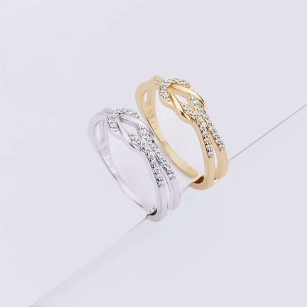 51.jpg Sterling Silver Knot Ring