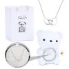 601.jpg Eternal Rose Bear - W/ Engraved Necklace