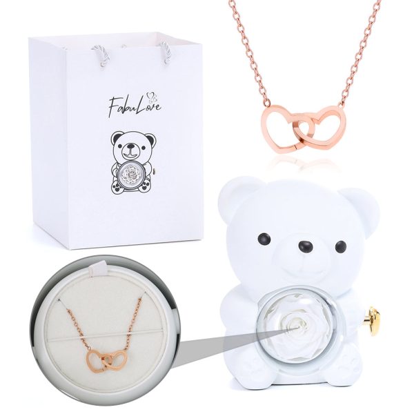 701.jpg Eternal Rose Bear - W/ Engraved Necklace