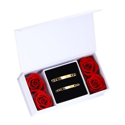 IMG_6274_aaef2ef1-20f5-4005-abec-21727a661b8c.jpg Engraved Bracelet Set - W/ Eternal Rose Box