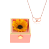 pinksunflower_rosegold.png Eternal Sunflower Box - W/ Engraved Necklace